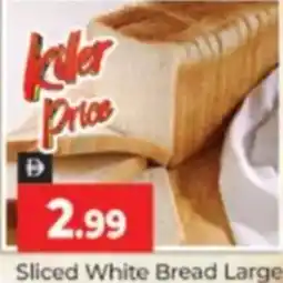 Al Madina Sliced White Bread Large offer