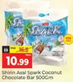 Al Madina Shirin Asal Spark Coconut Chocolate Bar offer