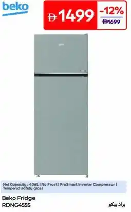 Carrefour Beko Fridge RDNG455S offer