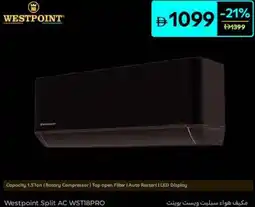 Carrefour Westpoint Split AC WST18PRO offer