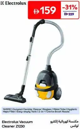 Carrefour Electrolux Vacuum Cleaner Z1230 offer
