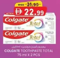 KM Trading Colgate toothpaste total offer