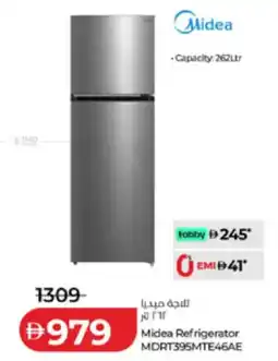 Lulu Hypermarket Midea Refrigerator MDRT395MTE46AE offer