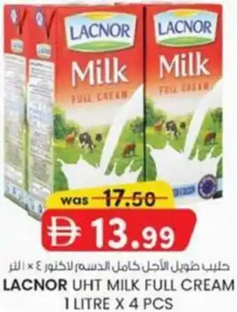 KM Trading Lacnor uht milk full cream offer