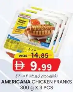 KM Trading Americana chicken franks offer