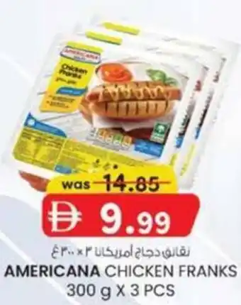 KM Trading Americana chicken franks offer