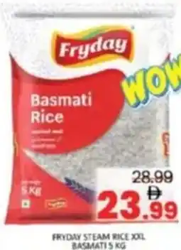 Al Madina Fryday steam rice xxl basmati offer
