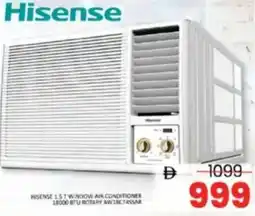 Al Madina Hisense 1stwindow air conditioner 18000 btu rotary AW18C14SSAR offer