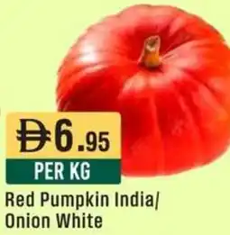 West Zone Supermarket Red Pumpkin India/ Onion White offer