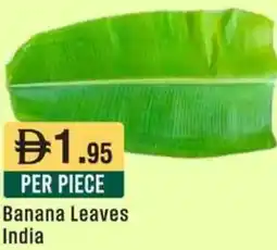 West Zone Supermarket Banana Leaves offer