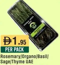 West Zone Supermarket Rosemary/Organo/Basil/ Sage/Thyme offer