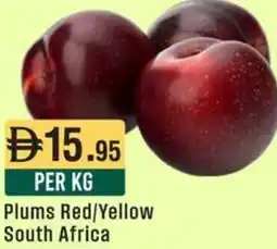 West Zone Supermarket Plums Red/Yellow South Africa offer