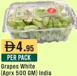 West Zone Supermarket Grapes White offer