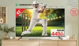 Al Madina Videocon LED E43ELGT1100 google TV offer