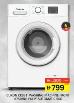 Al Madina Clikon CK651 washing machine front loading fully automatic offer