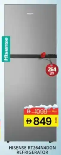 Al Madina Hisense RT264N4DGN refrigerator offer