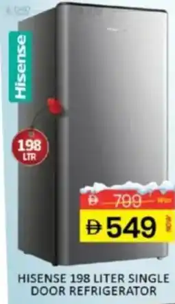 Al Madina Hisense single door refrigerator offer