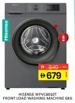 Al Madina Hisense WFVC6010T front load washing machine offer