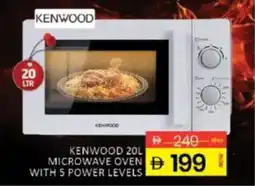 Al Madina Kenwood microwave oven with 5 power levels offer