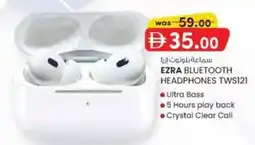 KM Trading Ezra bluetooth headphones TWS121 offer