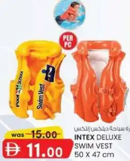 KM Trading Intex deluxe swim vest offer
