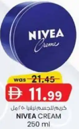KM Trading Nivea creme offer