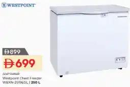 Nesto Westpoint Chest Freezer WBXN-2519EGL offer