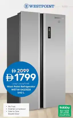 Nesto West Point Refrigerator WSTW-5423EDI offer