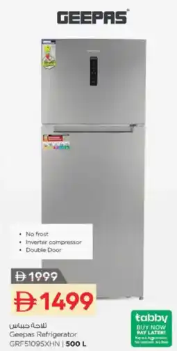 Nesto Geepas Refrigerator GRF5109SXHN offer