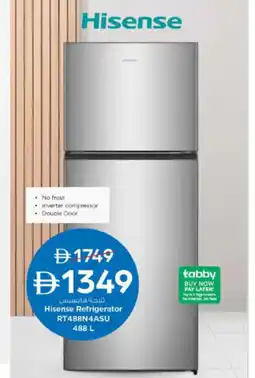Nesto Hisense Refrigerator RT488N4ASU offer