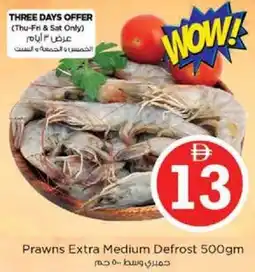 Nesto Prawns Extra Medium Defrost offer