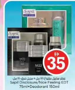Nesto Sapil Disclosure/Nice Feeling EDT l+Deodorant offer