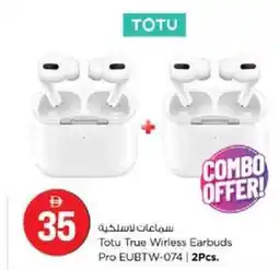 Nesto Totu True Wirless Earbuds Pro EUBTW-074 | 2Pcs. offer