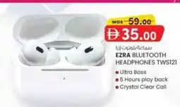 KM Trading EZRA BLUETOOTH HEADPHONES TWS121 offer