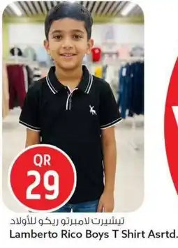 Safari Hypermarket Lamberto Rico Boys T Shirt Asrtd. offer