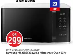 Safari Hypermarket Samsung Ms23k3513aw/Sg Microwave Oven offer