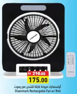 Aswaq Ramez Olsenmark Rechargable Fan w/ Rmt offer