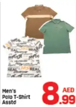 Day To Day Men's Polo T-Shirt Asstd offer