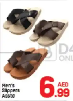 Day To Day Men's Slippers Asstd offer