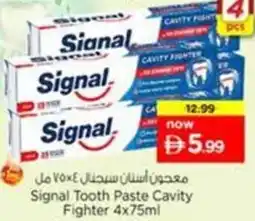 Nesto Signal Tooth Paste Cavity Fighter offer
