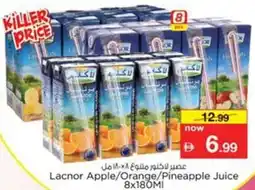 Nesto Lacnor Apple / Orange / Pineapple Juice offer