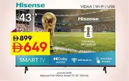 Nesto Hisense FHD VIDAA Smart TV 43A4Q offer