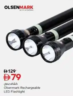 Nesto Olsenmark Rechargeable LED Flashlight offer