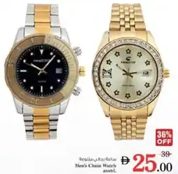 Nesto Men's Chain Watch asstd offer