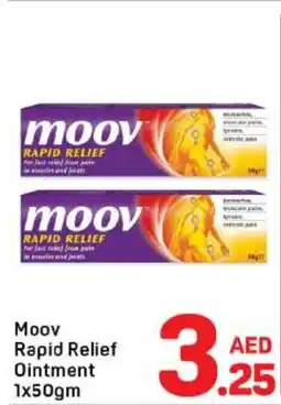 Day To Day Moov Rapid Relief Ointment offer
