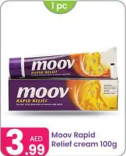 Al Nahda Gift Center Moov Rapid Relief cream offer