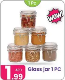 Al Nahda Gift Center Glass jar offer