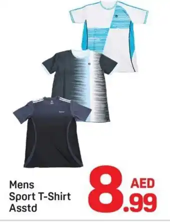 Day To Day Mens Sport T-Shirt Asstd offer