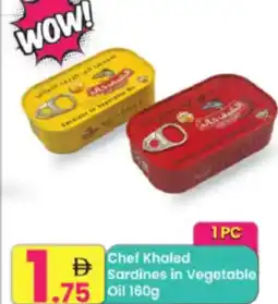 Everyday Center Chef Khaled Sardines in Vegetable offer