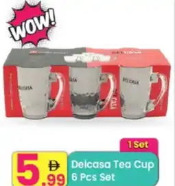 Everyday Center Delcasa Tea Cup 6 Pcs Set offer